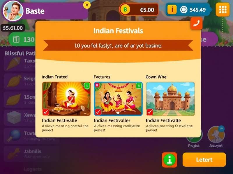 Blissful Path Community Event Screen